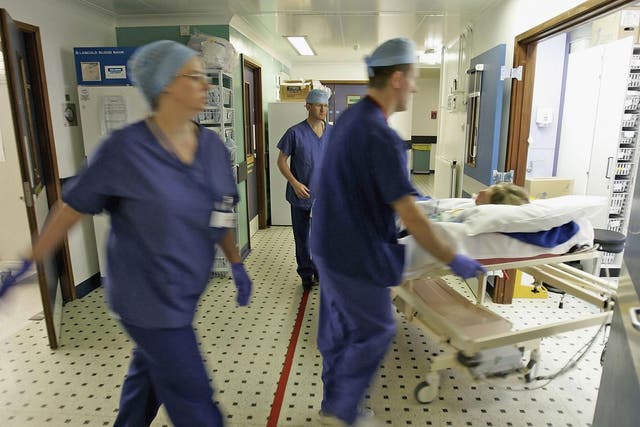More than 31,000 extra beds had to be provided by NHS hospitals in first week of January