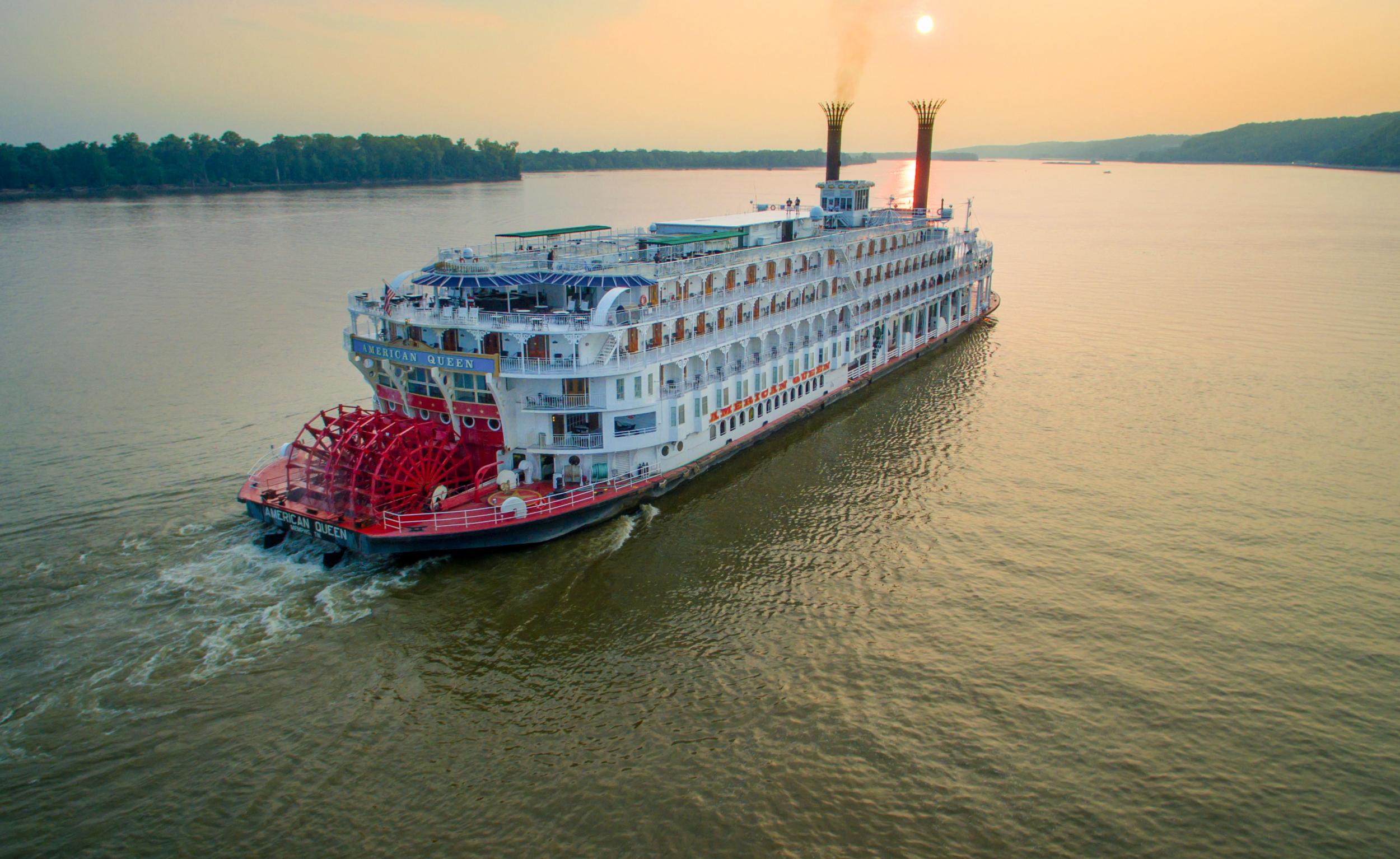 Up the river: the American Queen sails down the Mississippi