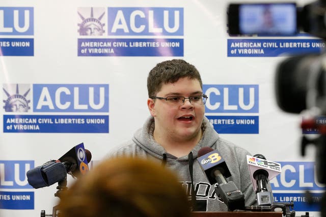 Gavin Grimm transgender student vowed to fight on with his case