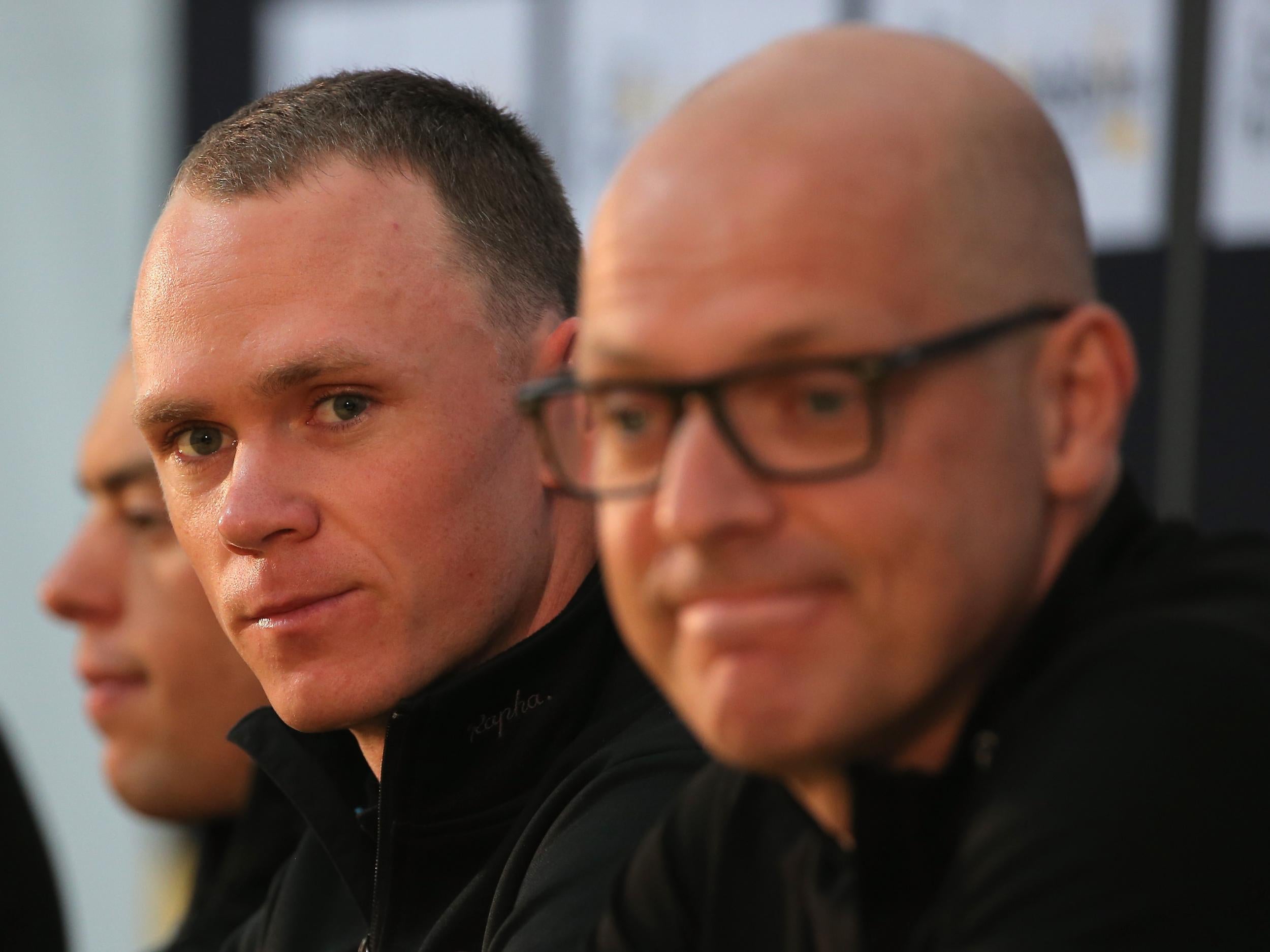 Froome has finally come out in support of Brailsford