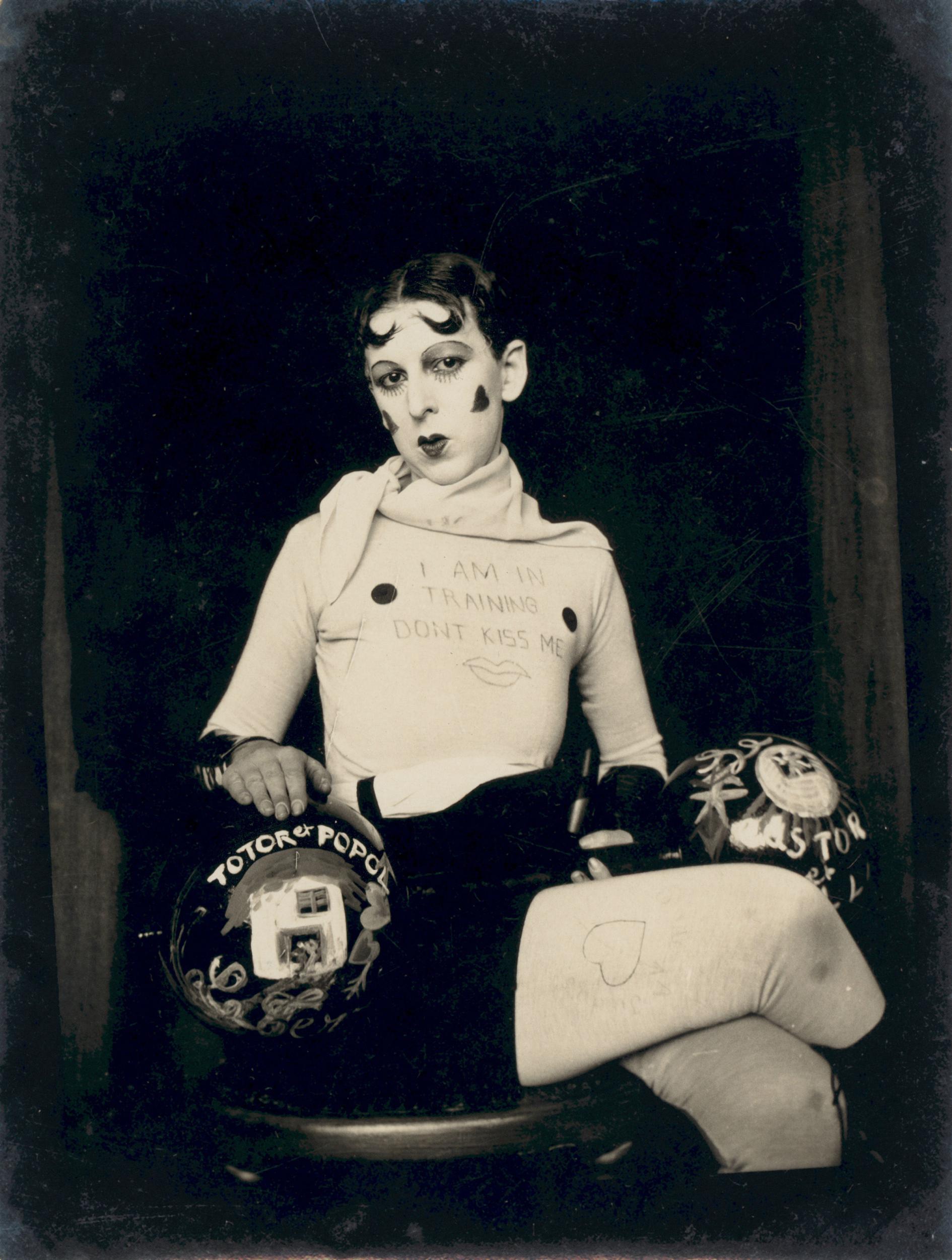 'I am in training don't kiss me' by Claude Cahun c. 1927 (© Jersey Heritage )