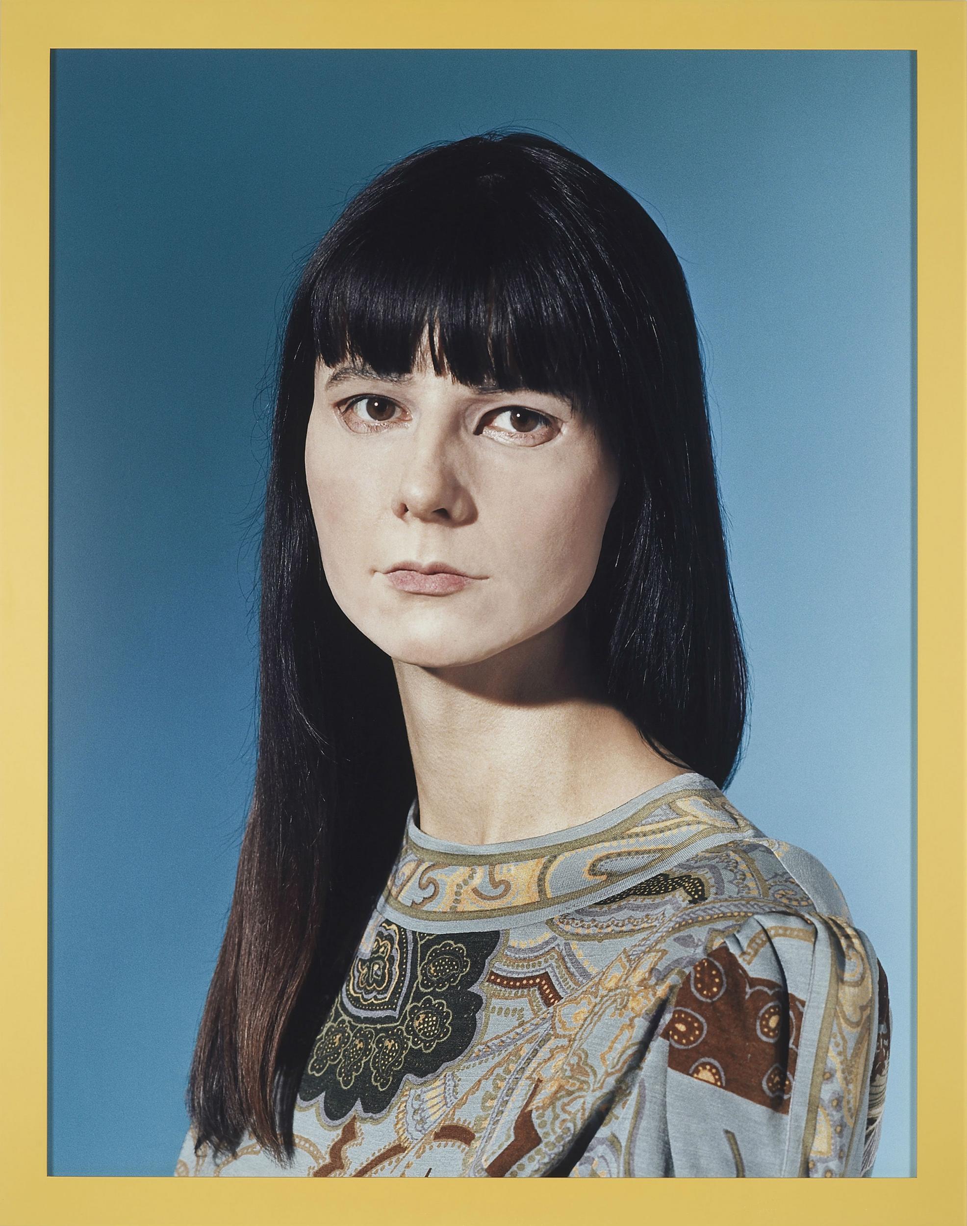 'Self-portrait of me now in a mask' by Gillian Wearing, 2011
