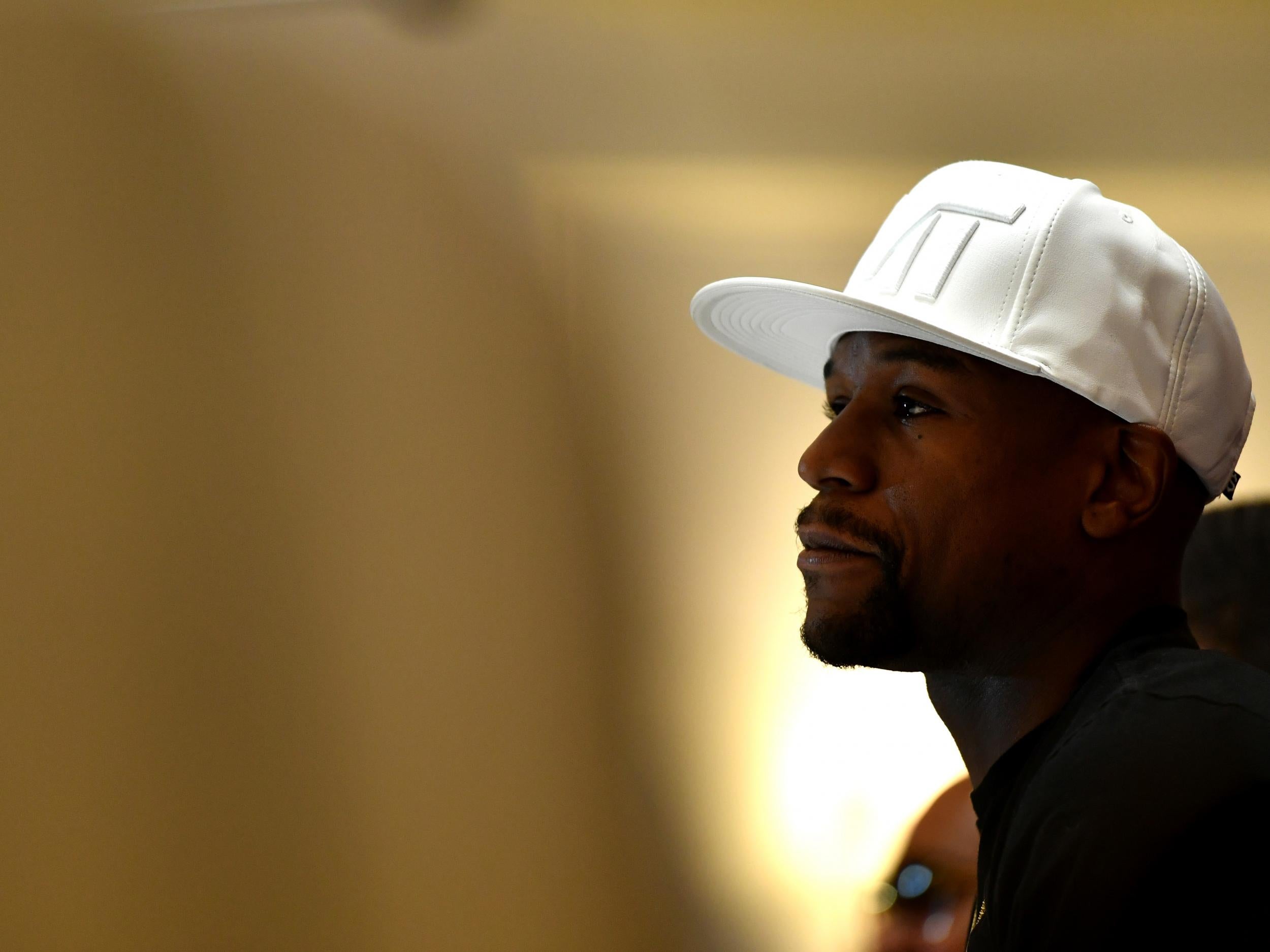 Mayweather has been on a tour of the UK