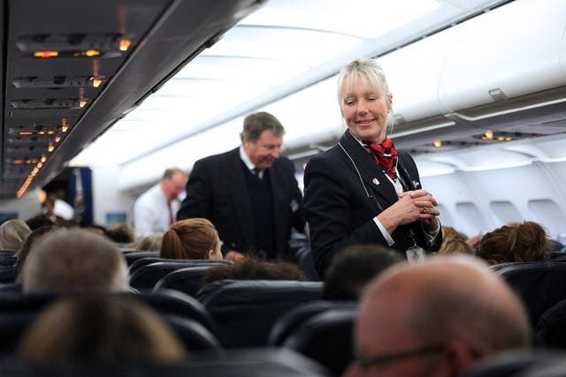 Cabin crew make all kinds of observations about passengers in their care