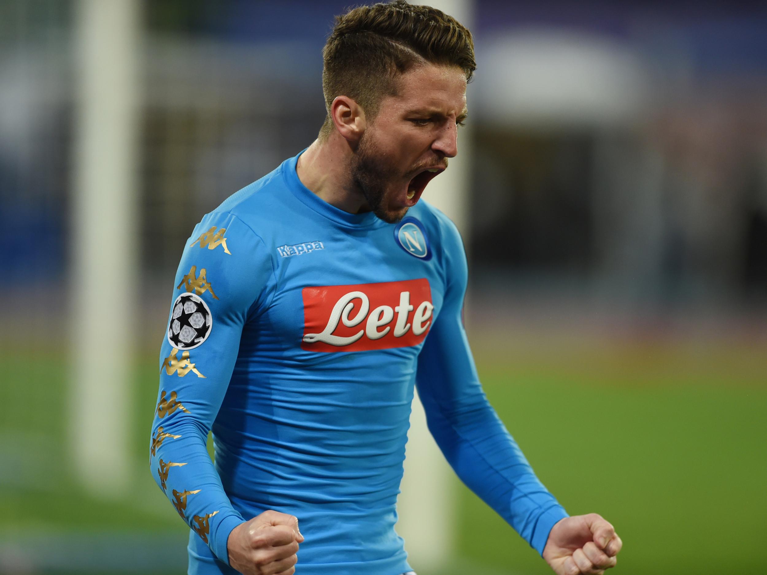 Mertens was in formidable form for Napoli