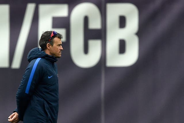Luis Enrique faces one of the greatest challenges of his managerial career