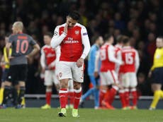 10-man Arsenal humiliated and eliminated in heavy defeat to Bayern