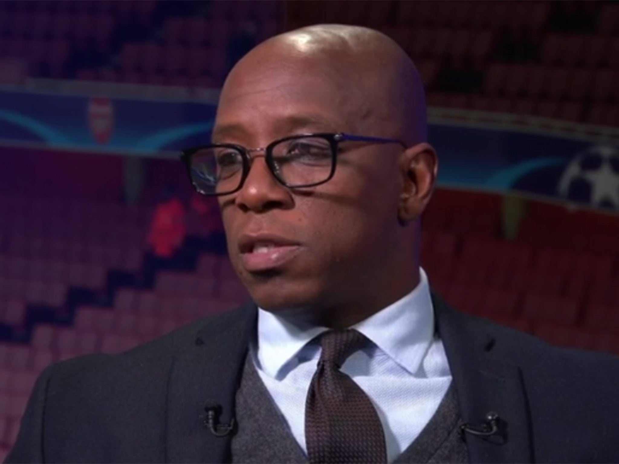 Ian Wright played under Arsene Wenger during the manager's early years at Arsenal