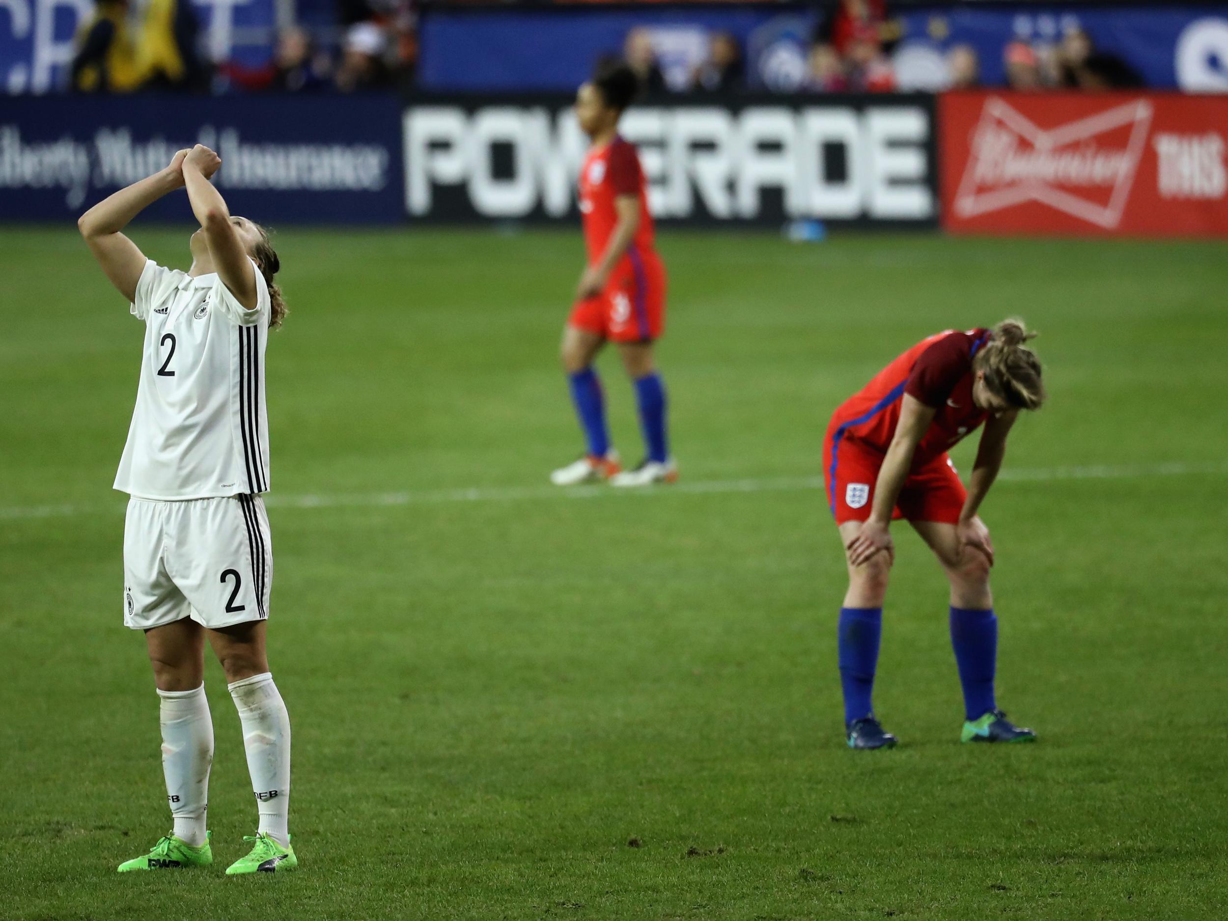 England couldn't see off Germany in the SheBelieves Cup