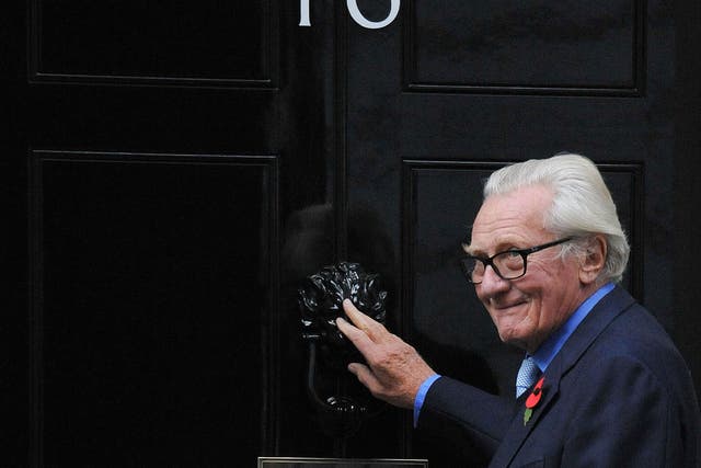 Conservative former Cabinet minister Lord Heseltine, who has been sacked as a government adviser