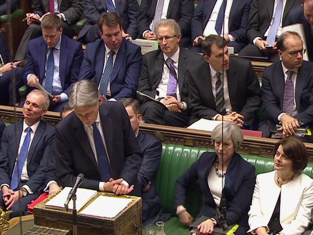 Philip Hammond said it was 'not fair' that self-employed people pay less National Insurance than those who are employed