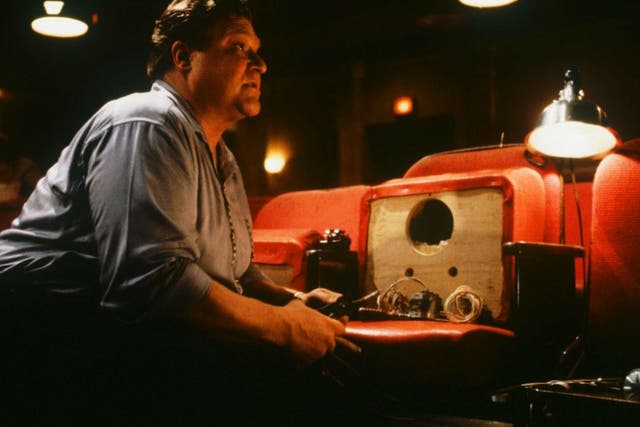 John Goodman as filmmaker Lawrence Woolsey in Joe Dante's 'Matinee'
