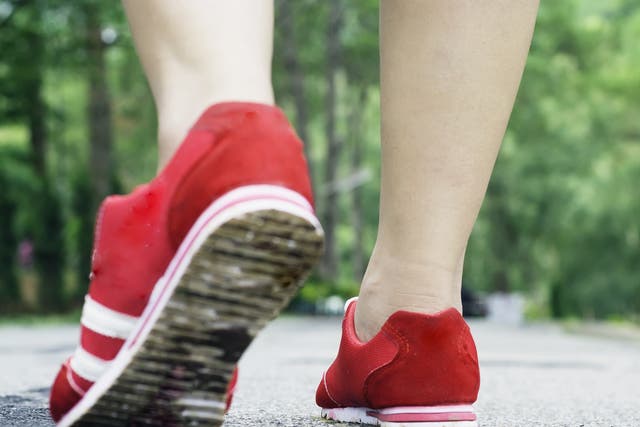 Experiment committing participants to a brisk, 45-minute walk three times a week for eight weeks resulted in reduced diabetic risk