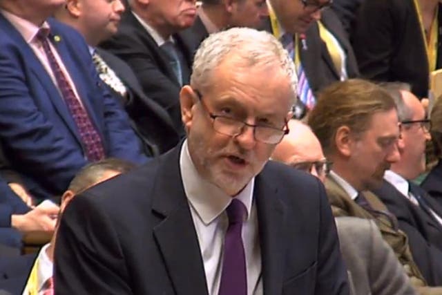Jeremy Corbyn also said the Budget fails to provide the funding needed for the NHS crisis