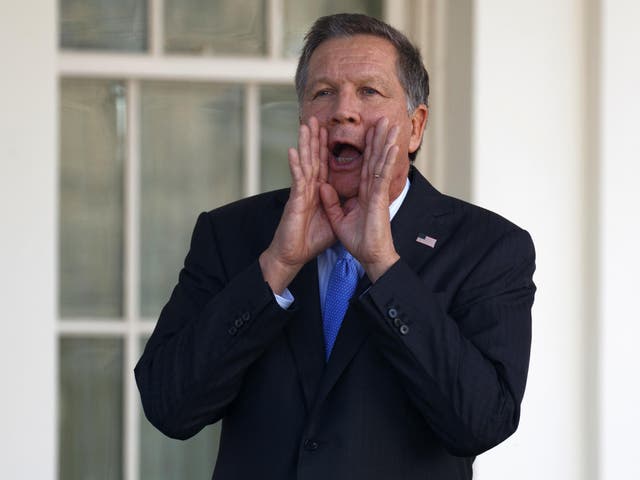 Ohio Governor John Kasich, a vocal opponent of phasing out Medicaid