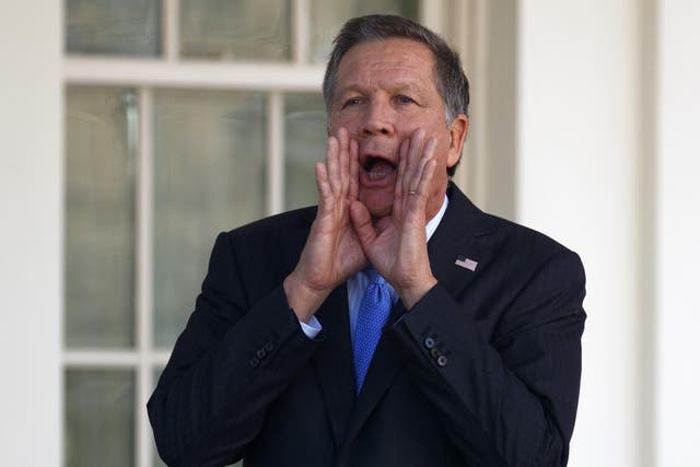 Ohio Governor John Kasich, a vocal opponent of phasing out Medicaid