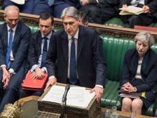 Budget 2017: Hammond downgrades UK economic growth for Brexit years