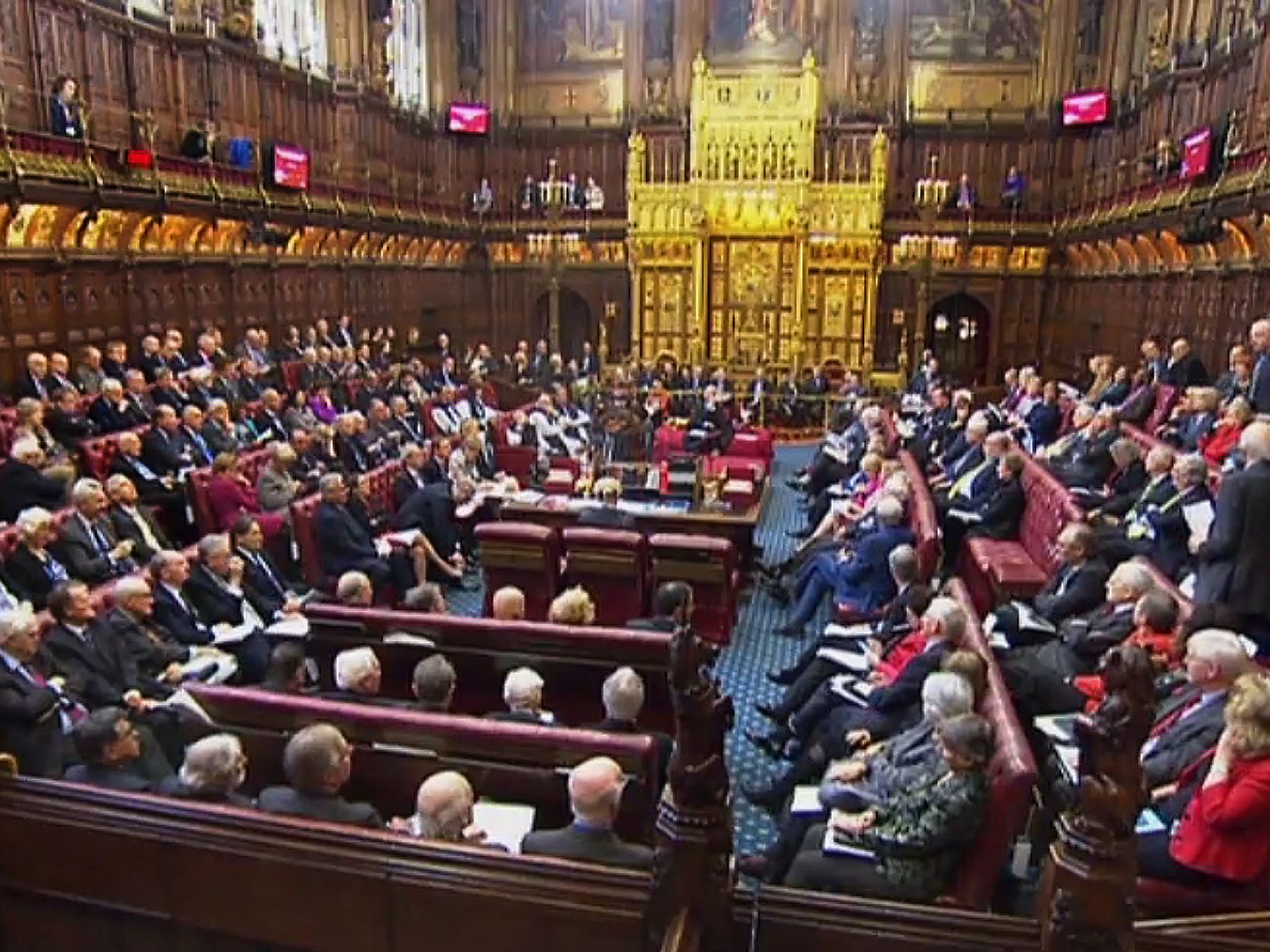 Privileges granted to former peers also include the right to use several bars and dining rooms, as well as Parliament's library