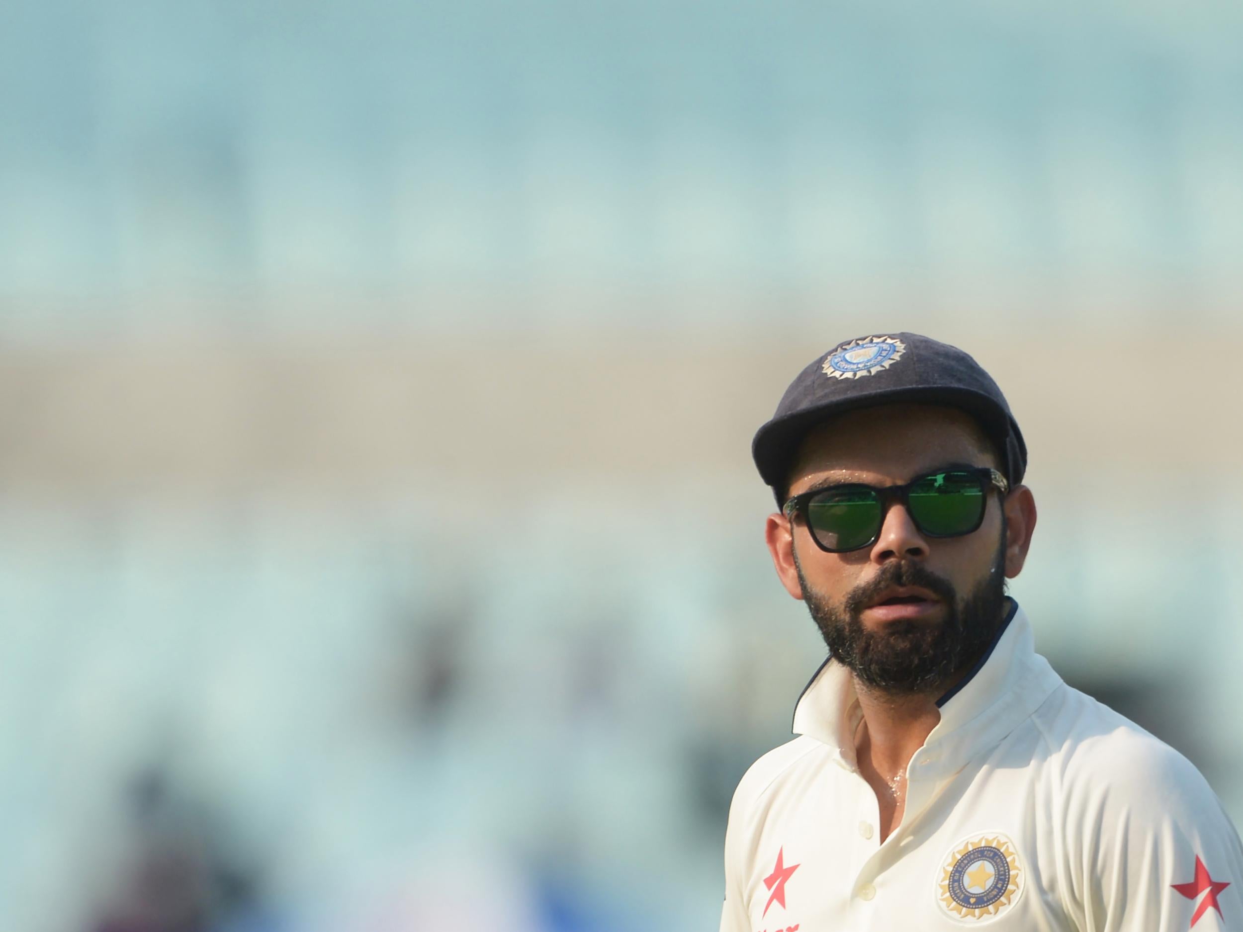 Kohli was less than impressed with Smith's antics