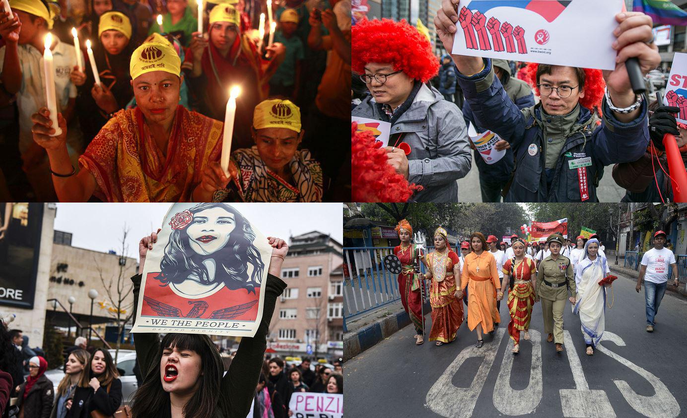 10 images of defiance from women’s marches around the world indy100 indy100
