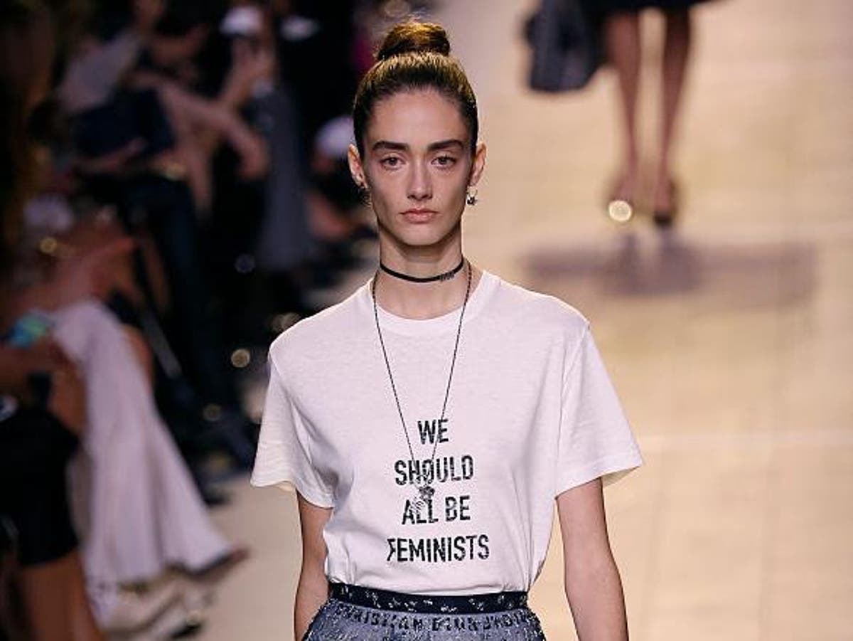 the slogan became a political fashion statement | The Independent | The