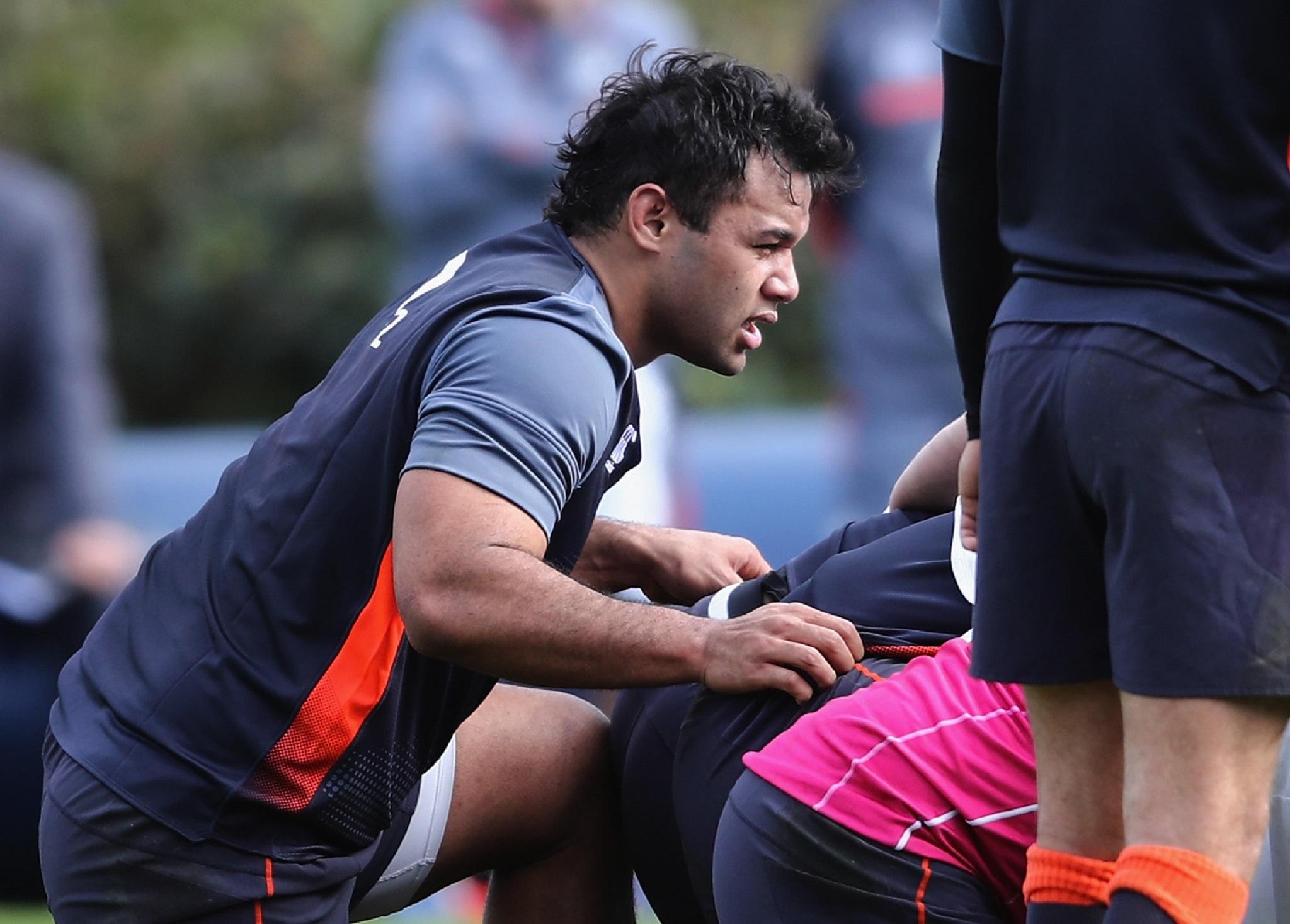 Steve Borthwick praised Billy Vunipola's diligence in his recovery from a knee injury