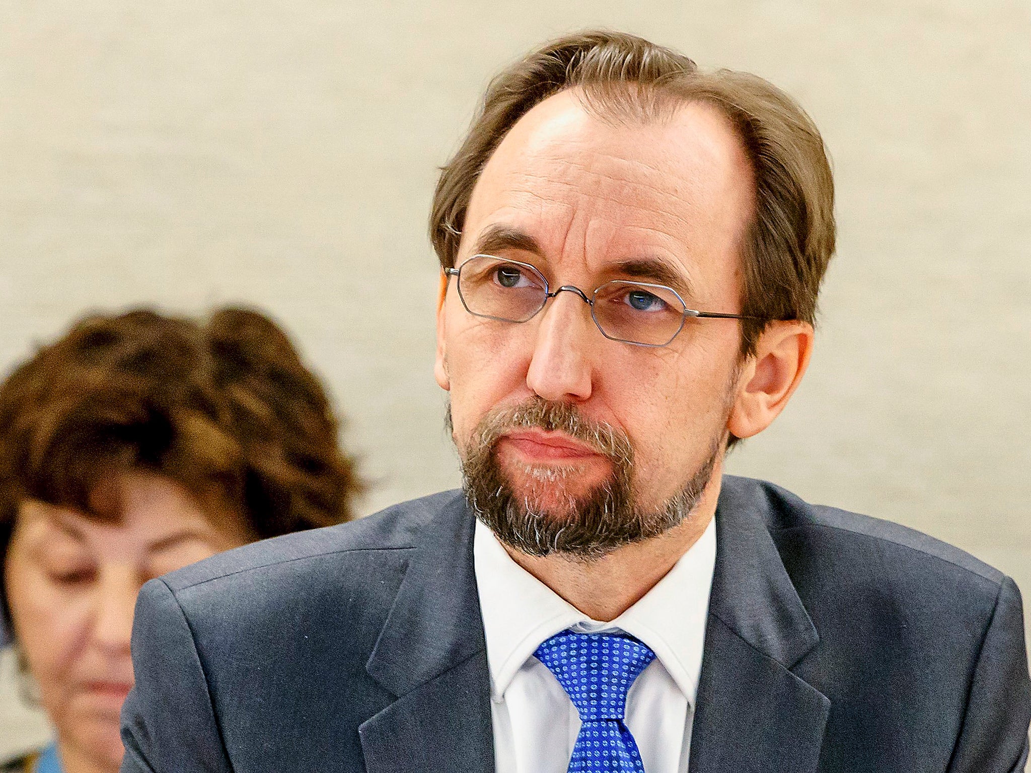 Zeid Ra’ad al-Hussein accused the Government of using terrorism as a 'pretext' to violate human rights laws