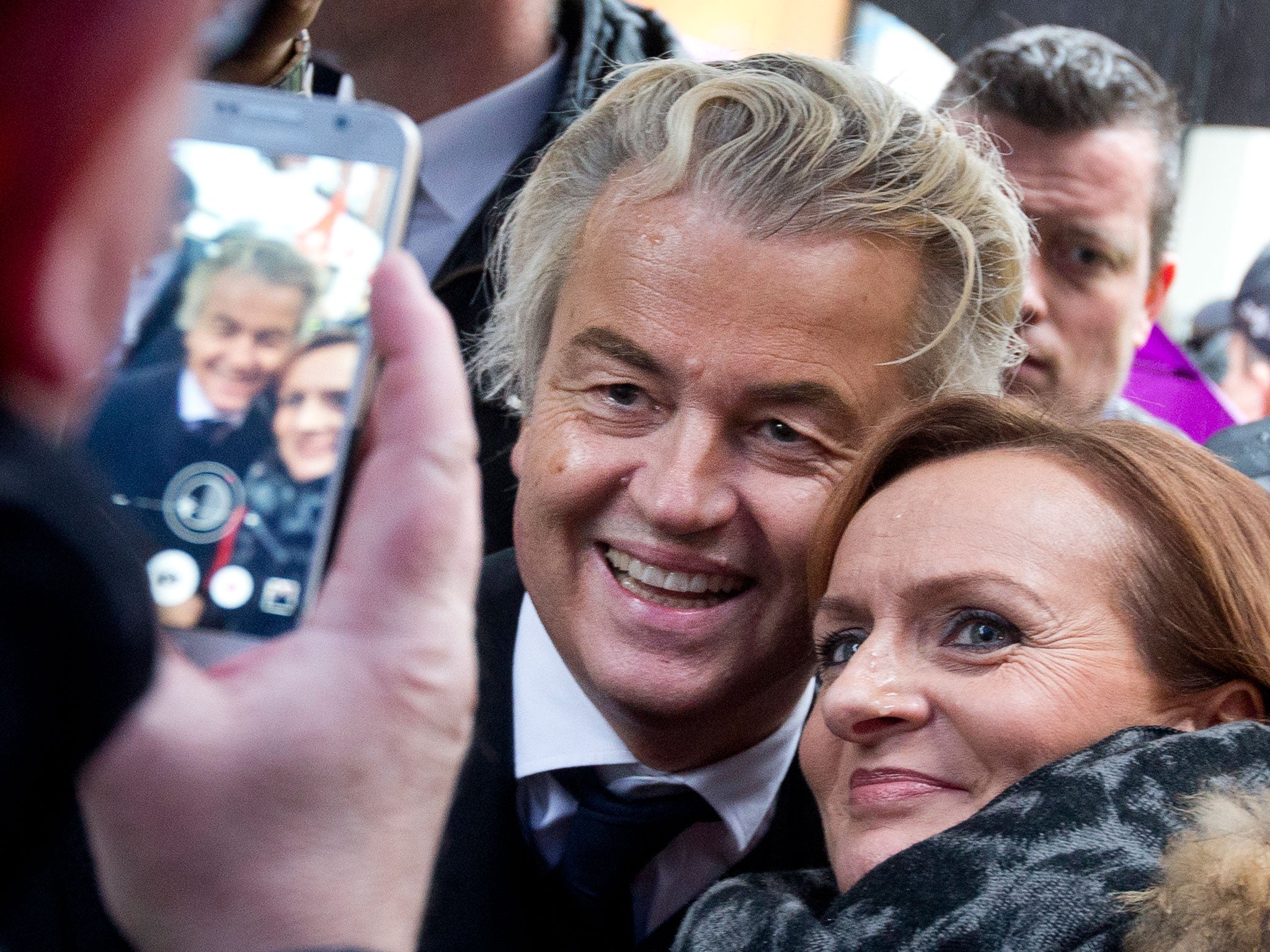 Netherlands nationalist politician Geert Wilders has gained popularity among voters after calling for the country to leave the EU