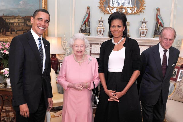 The Queen saw 12 US Presidents come and go during her reign, including Barack Obama who she met in 2009