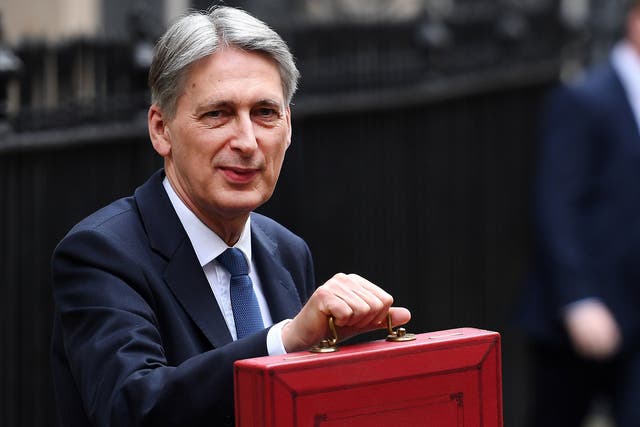 Mr Hammond’s announcement of a rise in National Insurance contributions for the self-employed has been criticised by more than a dozen Tory MPs