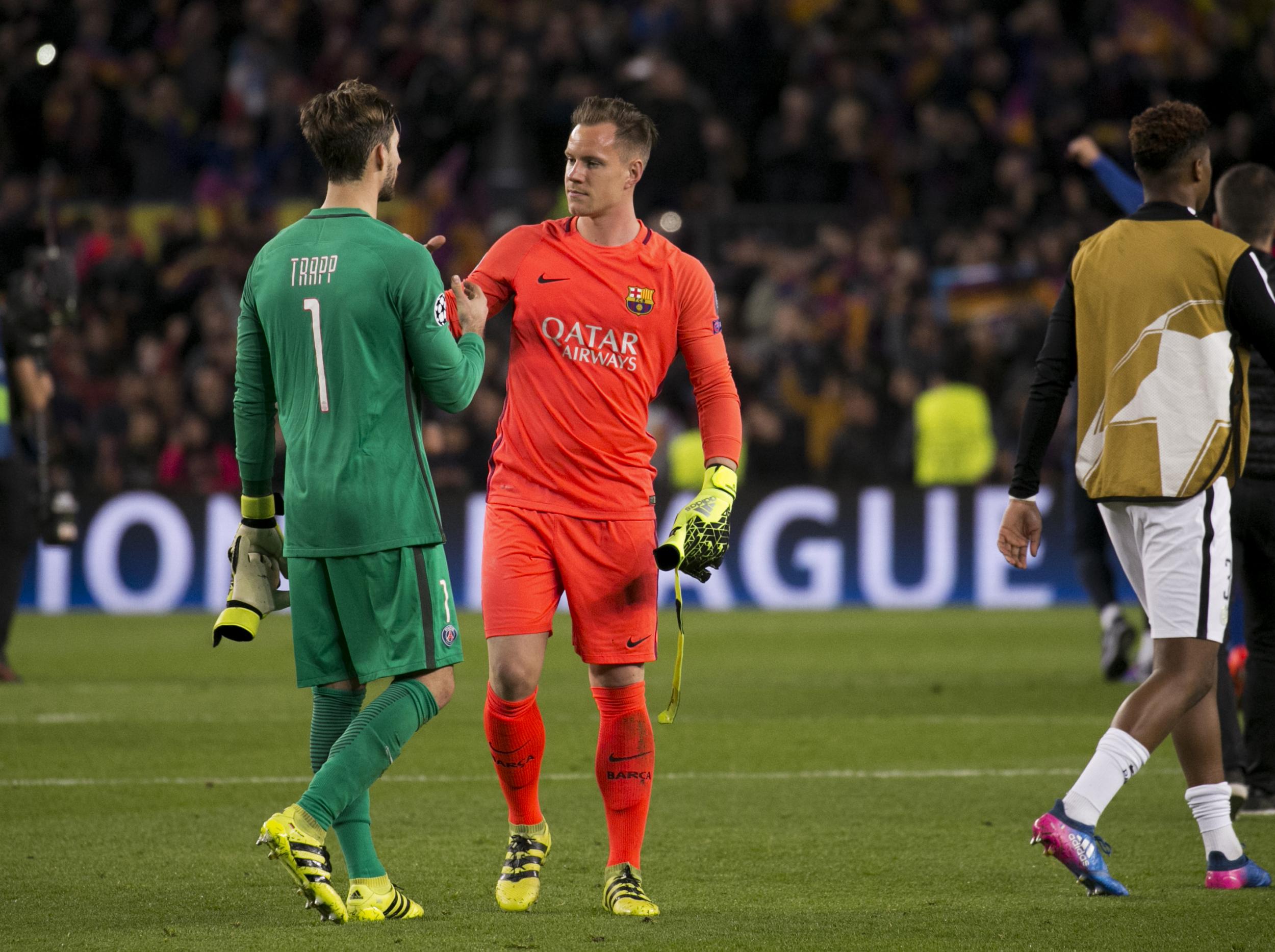 The two goalkeepers had very different evenings