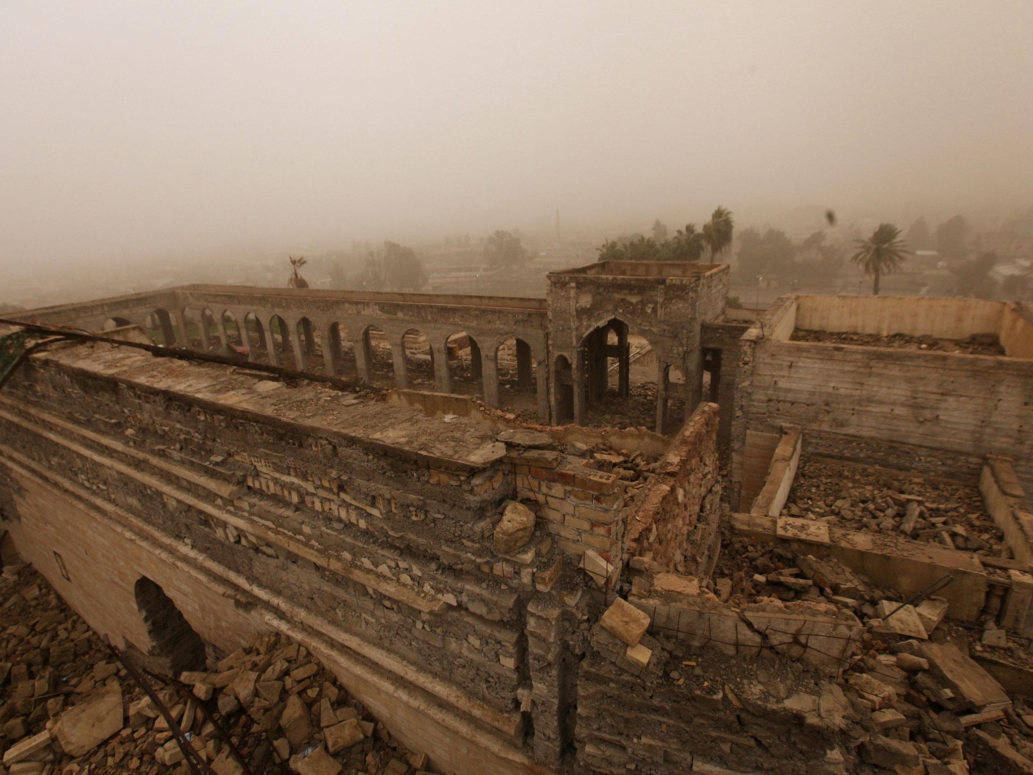 &#13;
The Nebi Yunus shrine was discovered wrecked and crumbling by Iraqi soldiers Reuters/Azad Lashkari&#13;