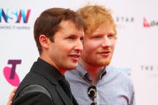 James Blunt reveals truth about Ed Sheeran's face cut