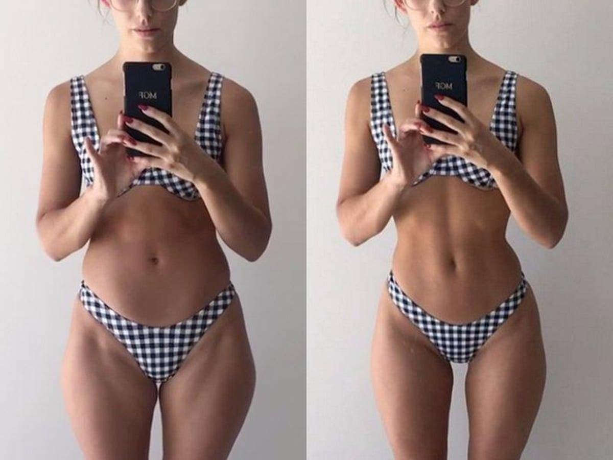This Womans Dramatic Before And After Video Proves How Easy It Is To Fake A Weight Loss