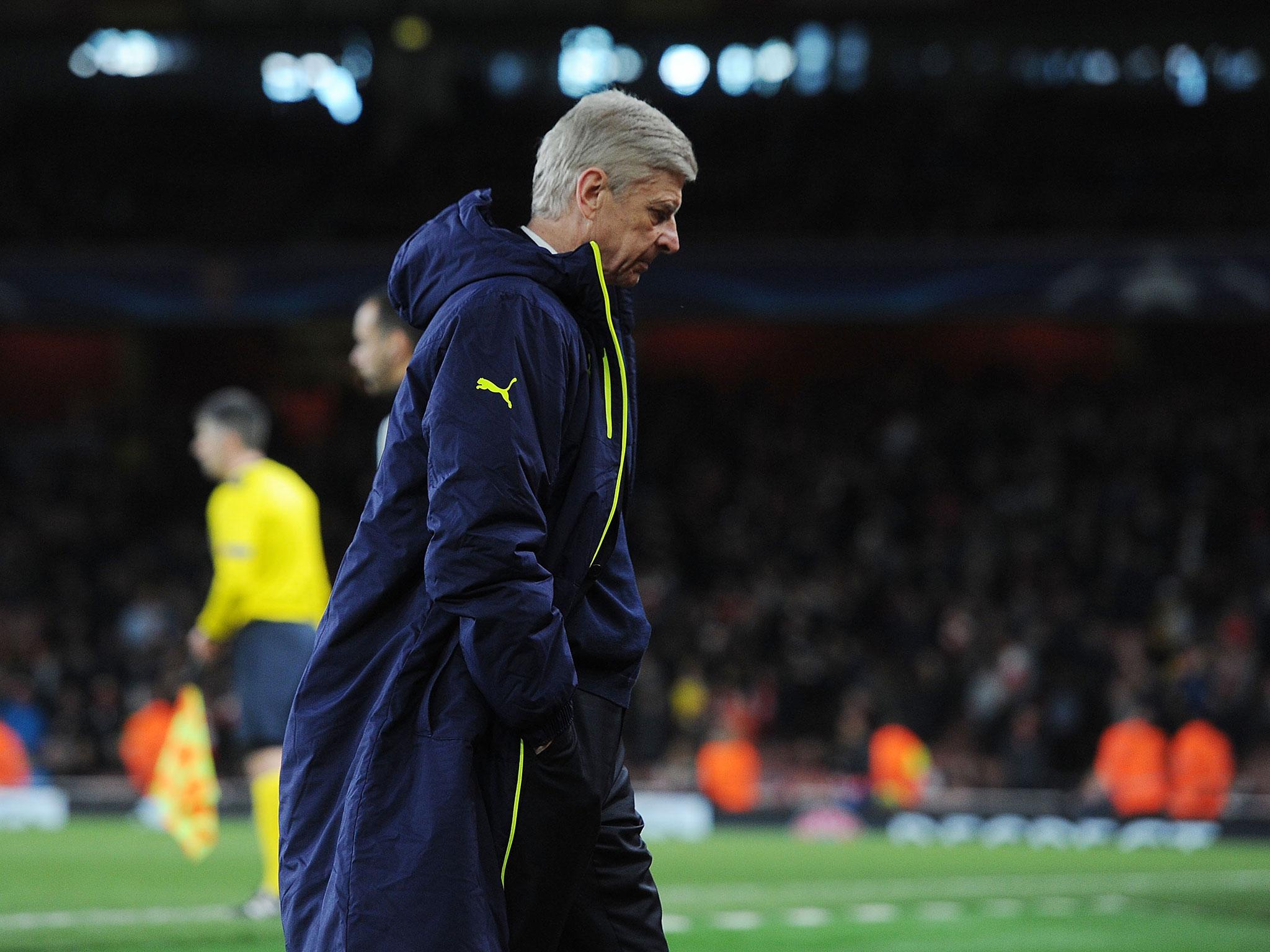 Wenger has endured one of his toughest periods as Arsenal manager