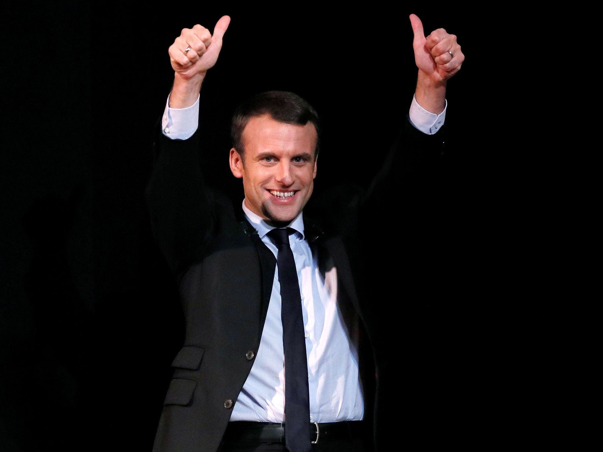 Mr Macron's En Marche! party said he had been the target of a "massive" attack