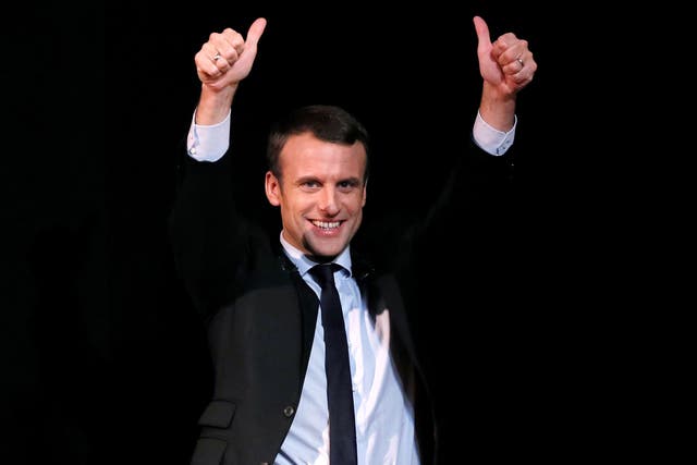 Mr Macron's En Marche! party said he had been the target of a "massive" attack