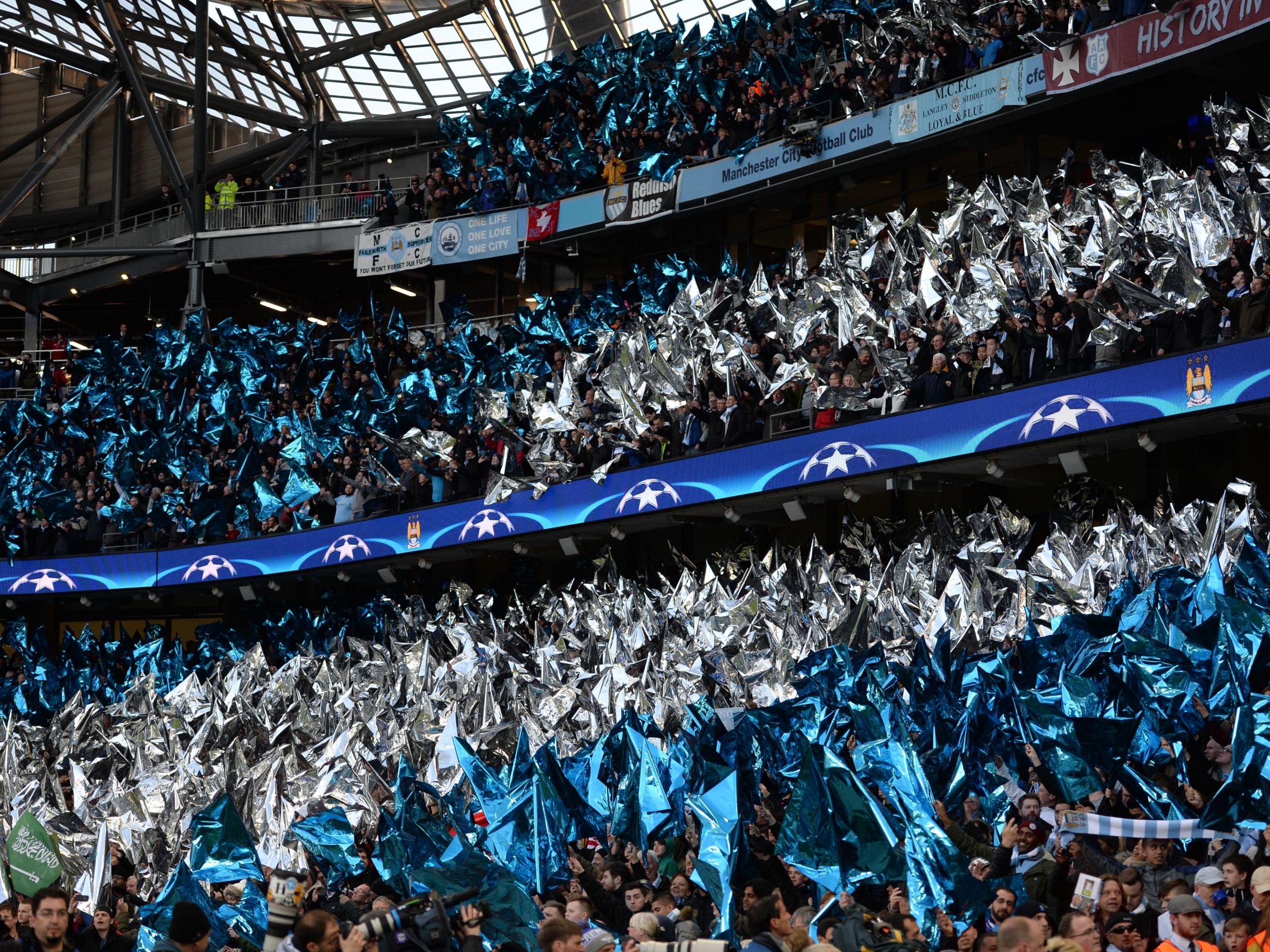 City fans have booed the Champions League anthem in recent seasons