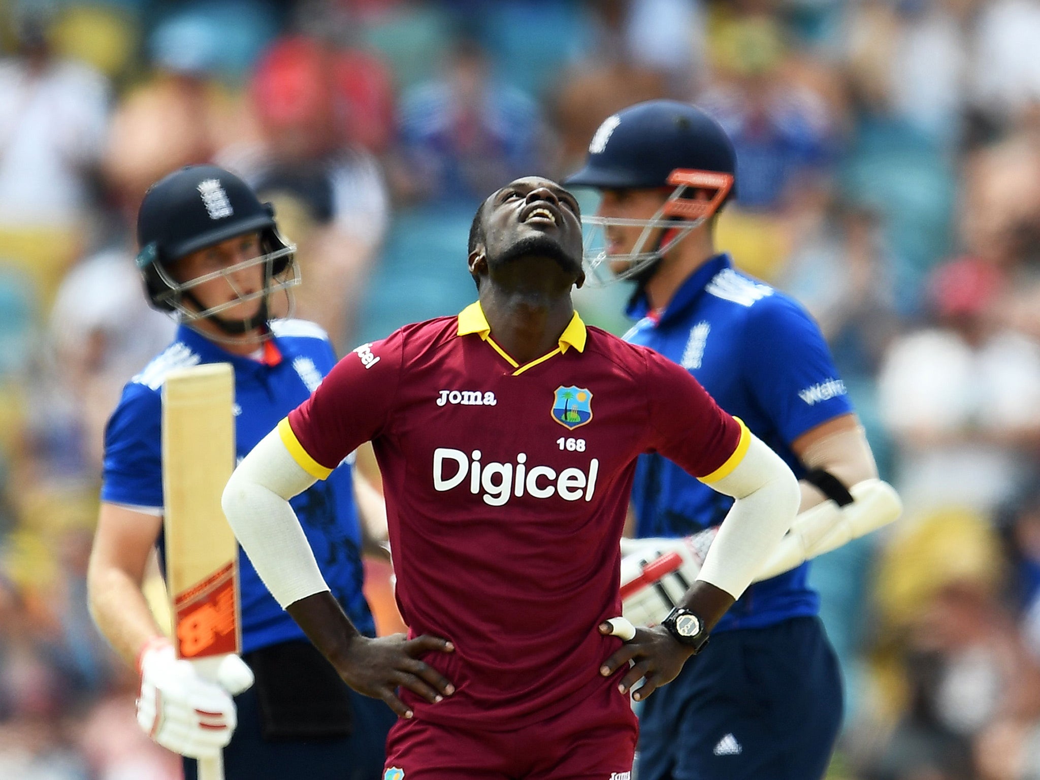 There was a clear gulf in class between the two sides at the Kensington Oval