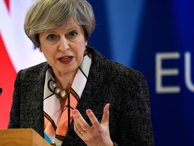 The Prime Minister said in a speech outlining her Brexit plan earlier this year that ‘no deal’ would be better than a bad one