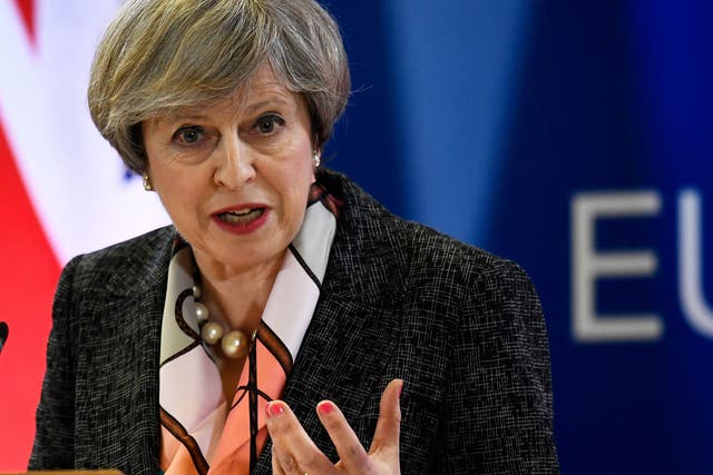 The Prime Minister said in a speech outlining her Brexit plan earlier this year that ‘no deal’ would be better than a bad one