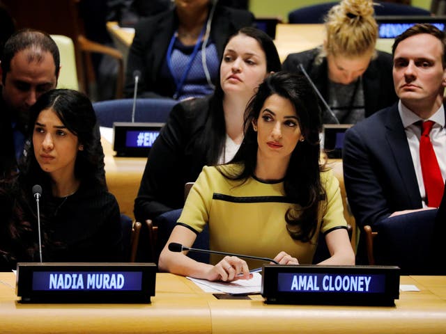 Amal Clooney warned that justice will be forever out of reach if evidence of Isis crimes is allowed to disappear