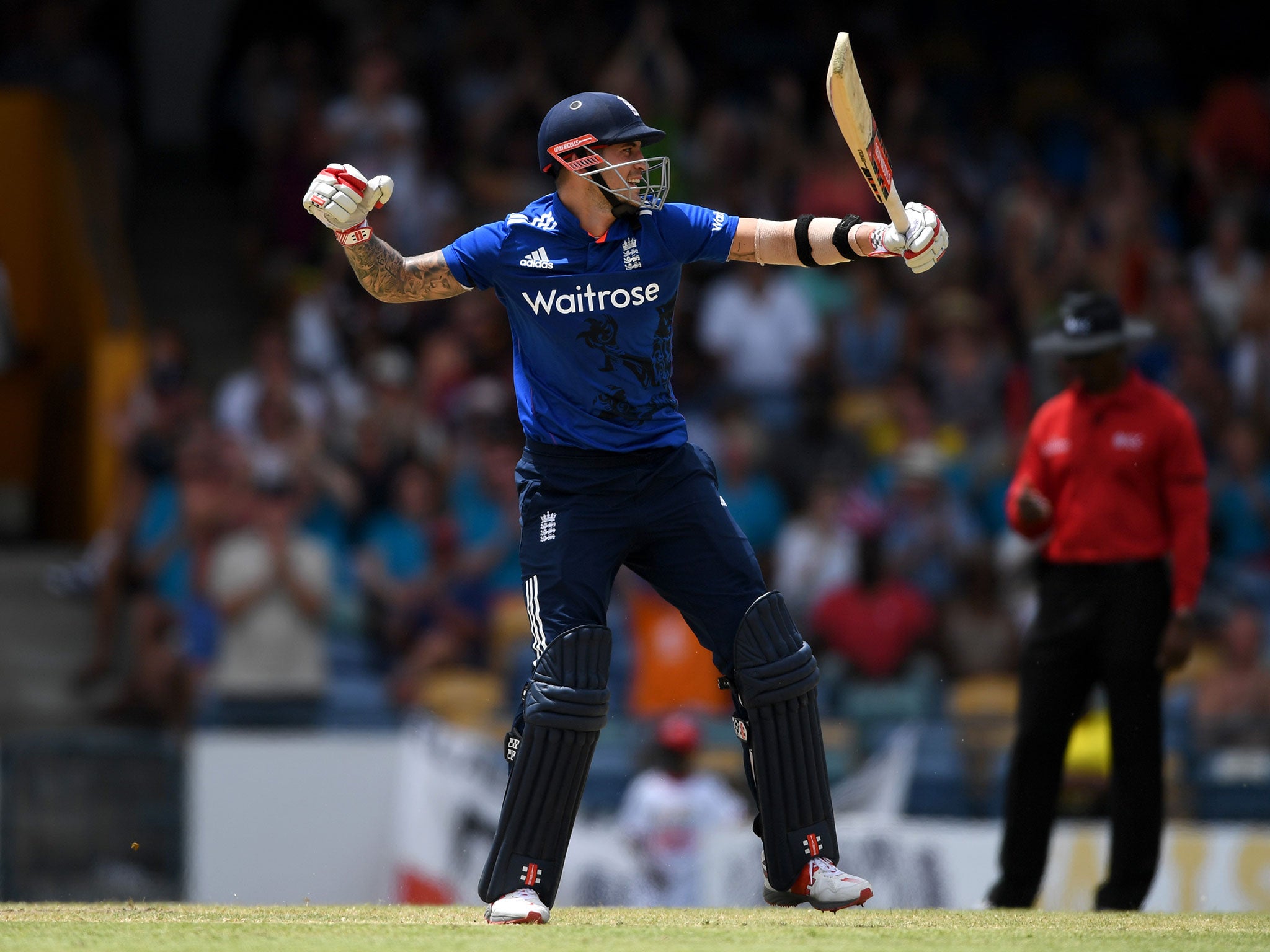 Alex Hales is targeting a move to England's Test middle order after impressing on his ODI return