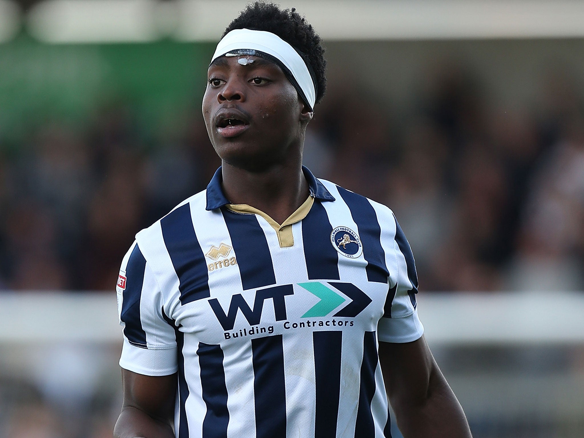 Local boy Fred Onyedinma is one of many who represent the surrounding area of Millwall