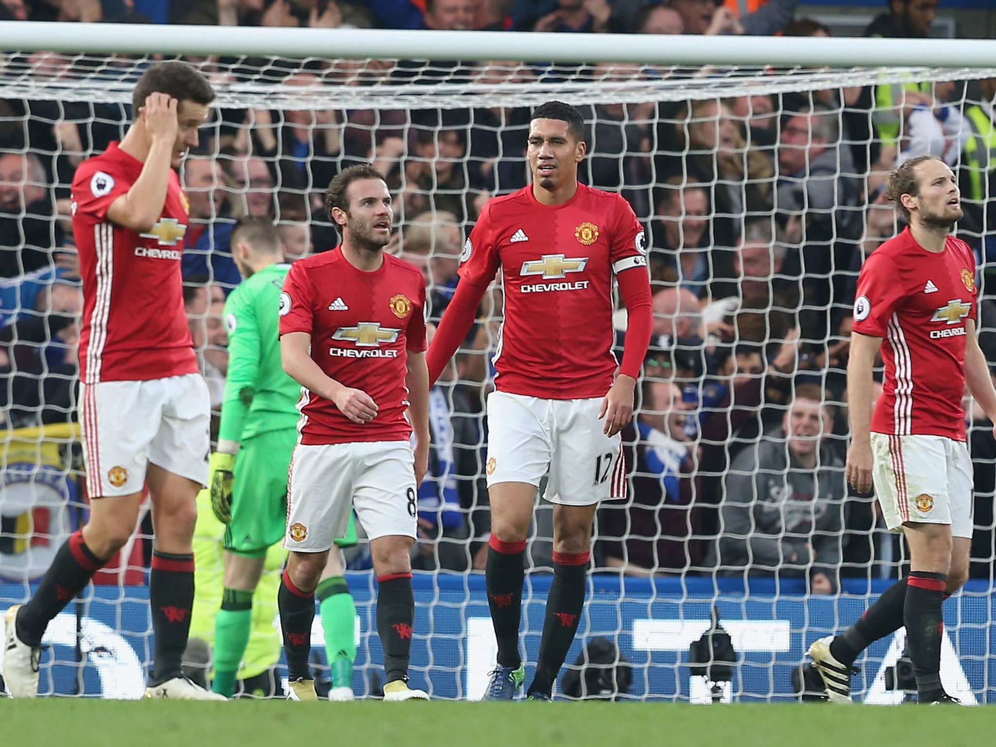 Manchester United were humbled at Stamford Bridge earlier this season