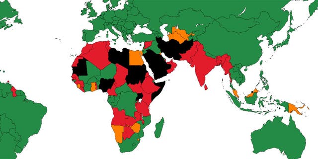 This Map Shows Where It Is Still Illegal To Be Gay Indy100 Indy100 