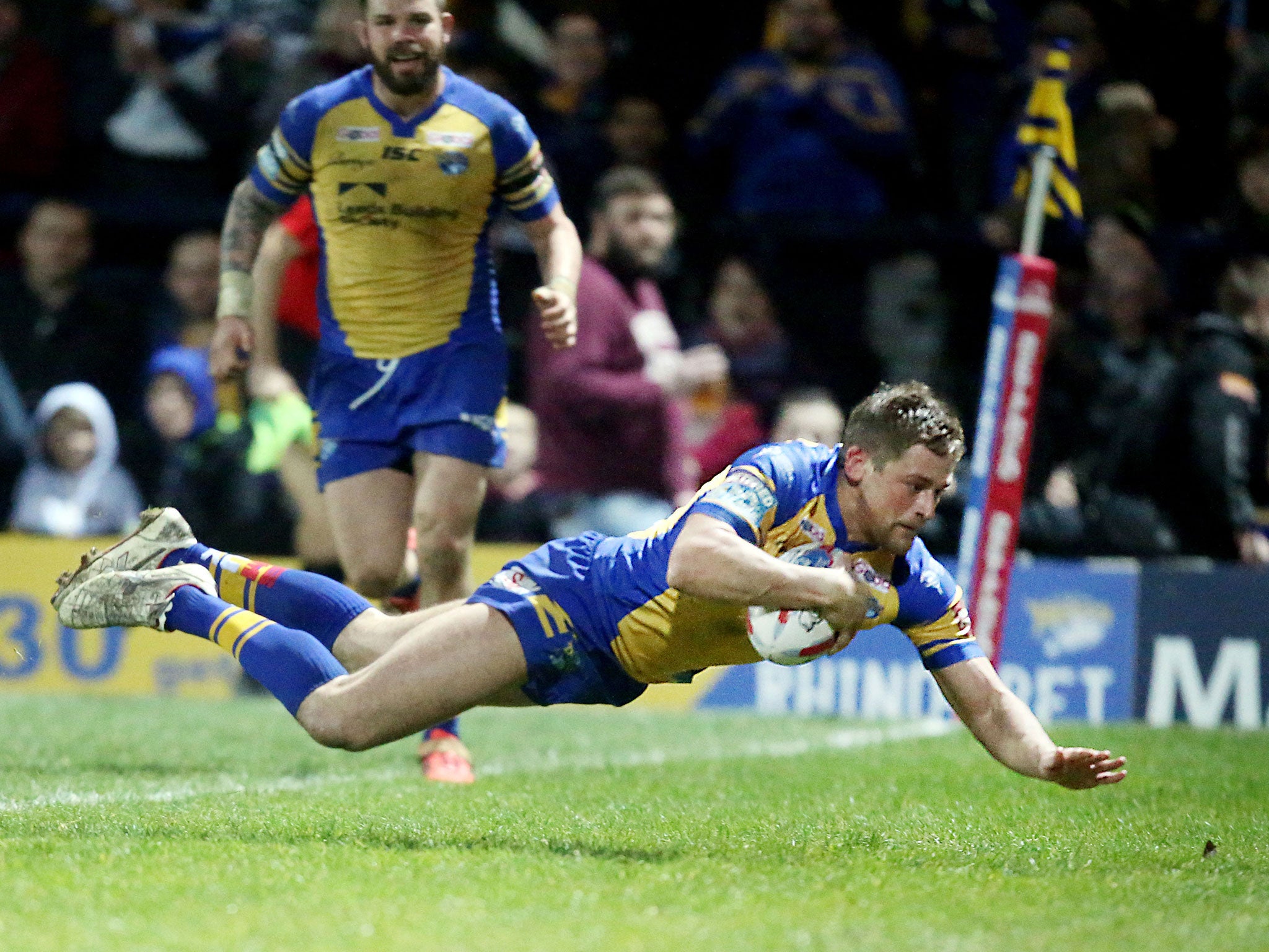 Jimmy Keinhorst scores for Leeds