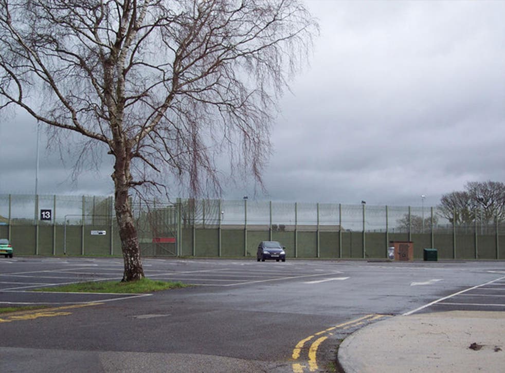 HMP Guys Marsh Prison in Dorset