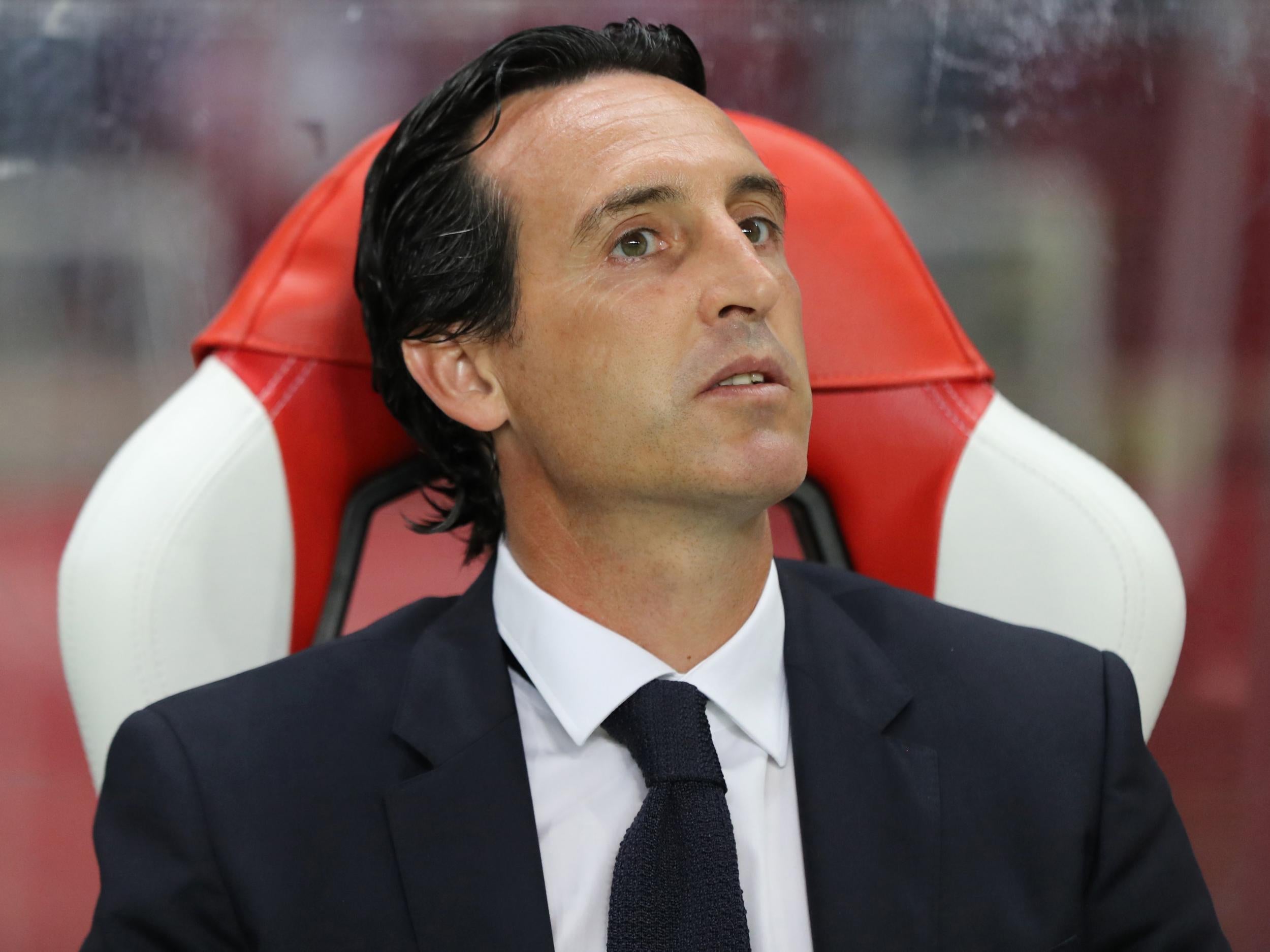 Emery has been widelycriticised for PSG's capitulation
