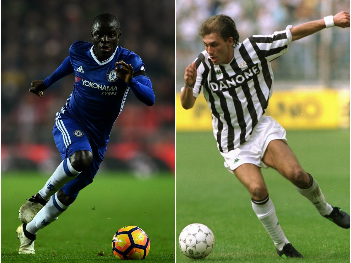 Conte used to play in a similar way to his combative midfielder